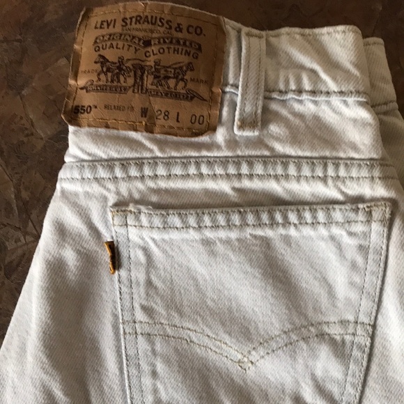 Levi’s retro denim shorts
